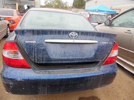 2002 TOYOTA CAMRY LE 4DR BLUE 2.4 AT Z19622